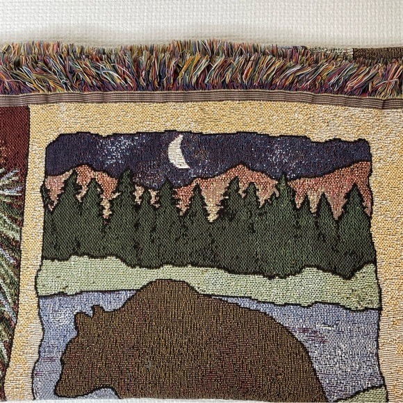 Andrea Tachiera Tapestry Throw Blanket Psalm 33:5 - Picture 11 of 14